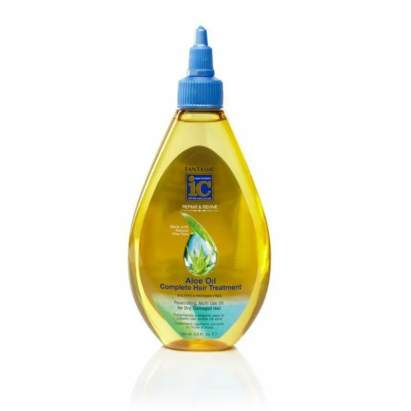 Fantasia IC Aloe Oil Complete Hair Treatment – 5.5 oz Intensive Repair Mask