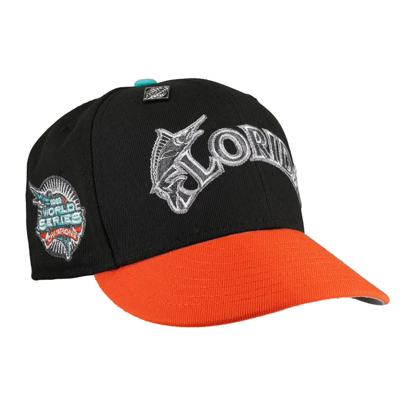 Florida Marlins 2003 World Series Galactic Burst Collection Fitted Cap