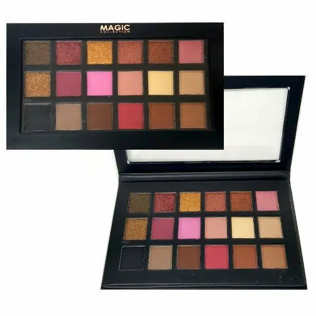 Foil-Effect Eyeshadow Palette – Metallic Magic Collection