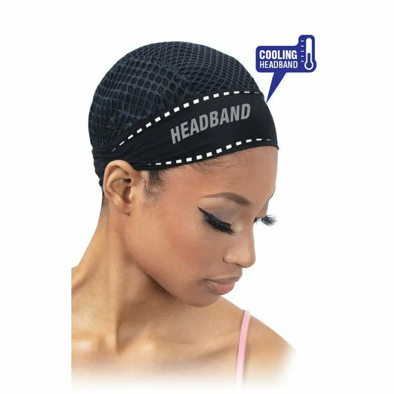 FreeTress Crochet-Friendly Headband Cap