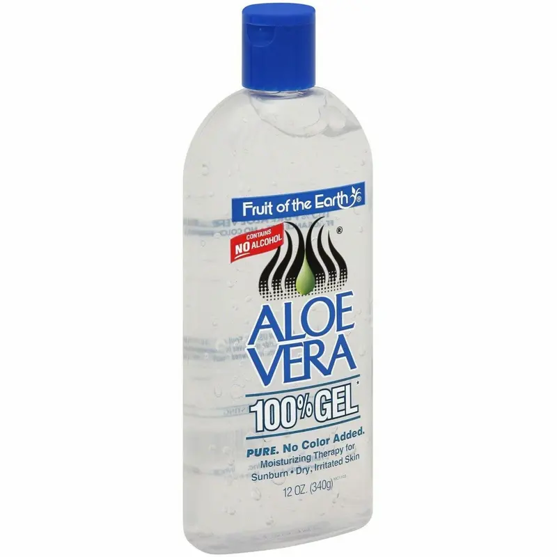 Fruit of Earth 100% Pure Aloe Vera Gel – Soothing Skin & Scalp Soother (24 fl oz)