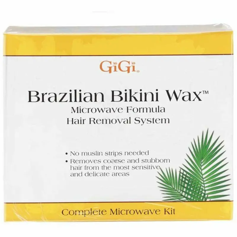 Gigi Brazilian Bikini Wax Kit – Microwave-Safe Professional Waxing System