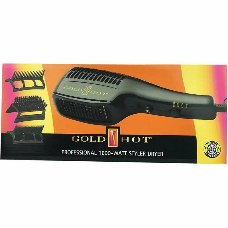 Gold ‘n Hot 1600-Watt Professional Hair Dryer