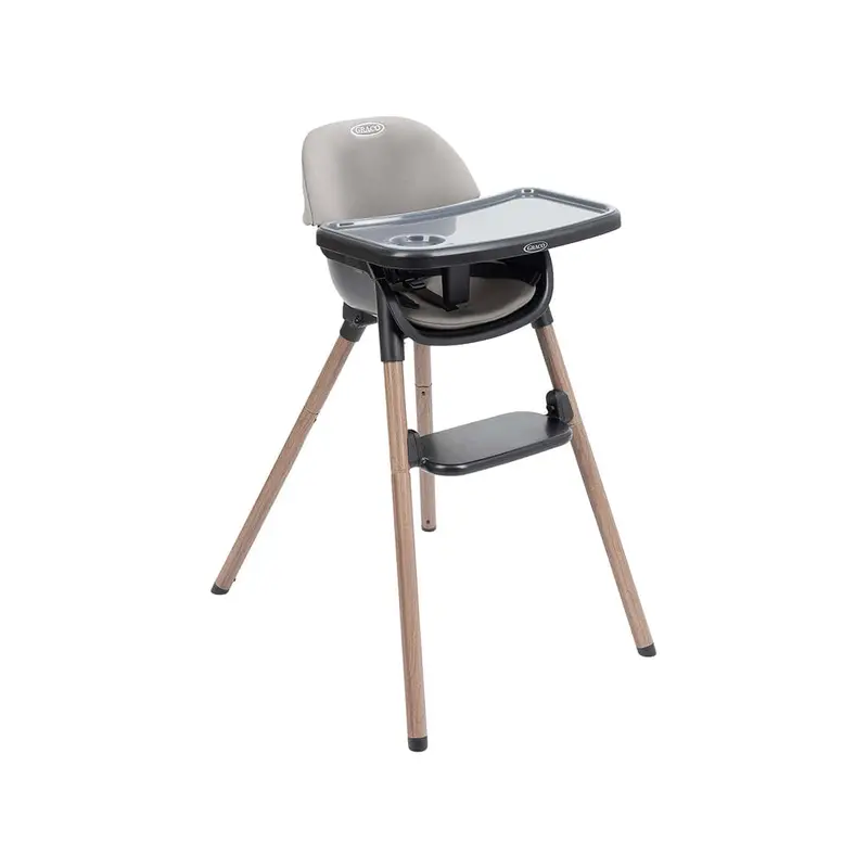 Graco Presti 3-in-1 High Chair – Steeple Gray