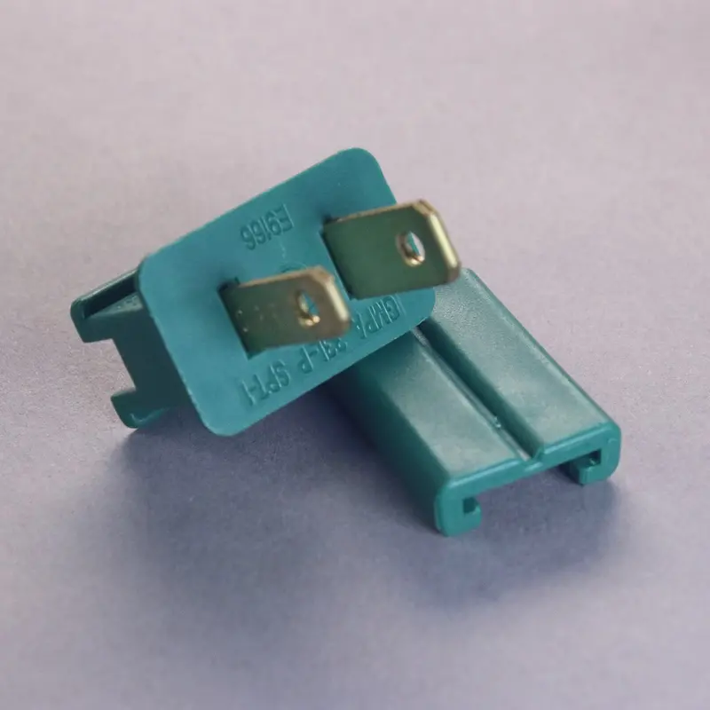 Green SPT-2 Male Gilbert Plug for Holiday Lighting