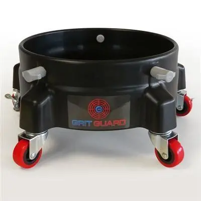 Grit Guard 5-Caster Bucket Dolly – Heavy-Duty Mobile Washing Station