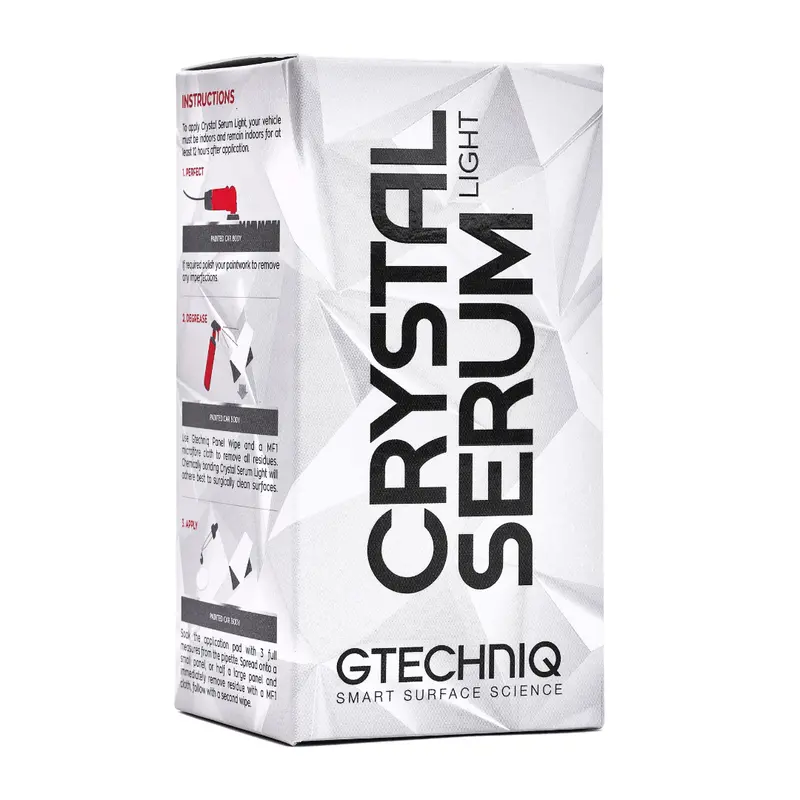Gtechniq Crystal Serum Light (CSL) – Prosumer-Grade Ceramic Coating for Enhanced Clarity & Protection