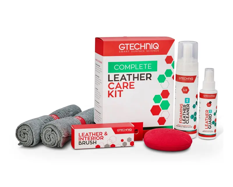 Gtechniq Leather Care Kit – Professional Cleaning, Conditioning & UV Protection for Automotive Interiors