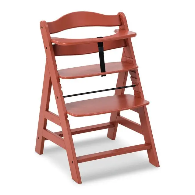 Hauck Alpha+ Solid Wood High Chair – Natural Cork Finish