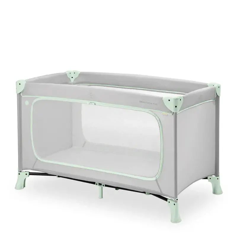 Hauck Dream N Play Plus Travel Cot – Fresh Mint Tone