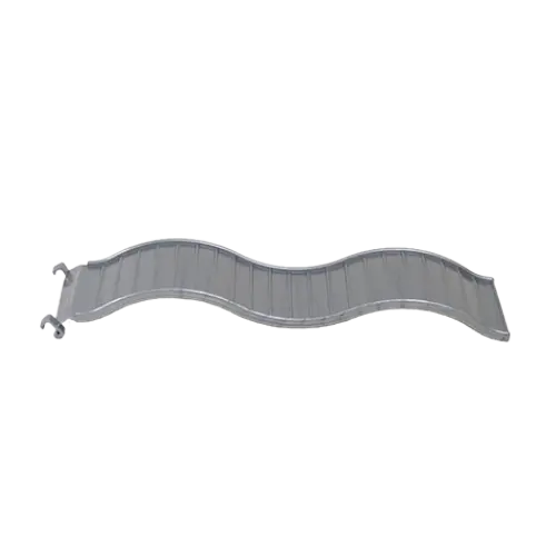 HD Silver Wavy Ramp for Small Animal Habitats – 16 Inch