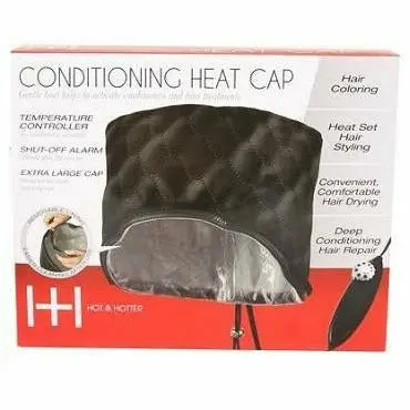 Hot & Hotter Conditioning Heat Cap for Deep Treatment Therapy