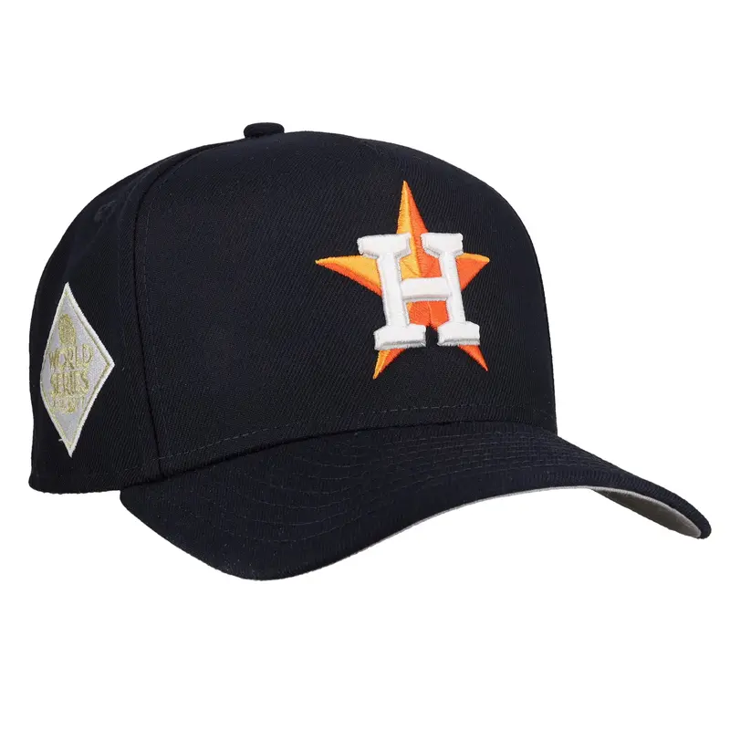 Houston Astros 2017 Team Color Snapback – Grey Brim 9Fifty A-Frame Hat