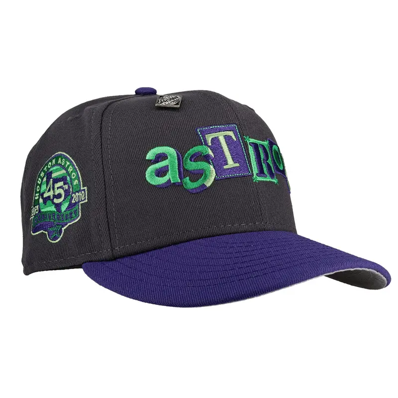 Houston Astros 45th Anniversary ‘Skunk’ Ransom Edition 59Fifty Fitted Cap