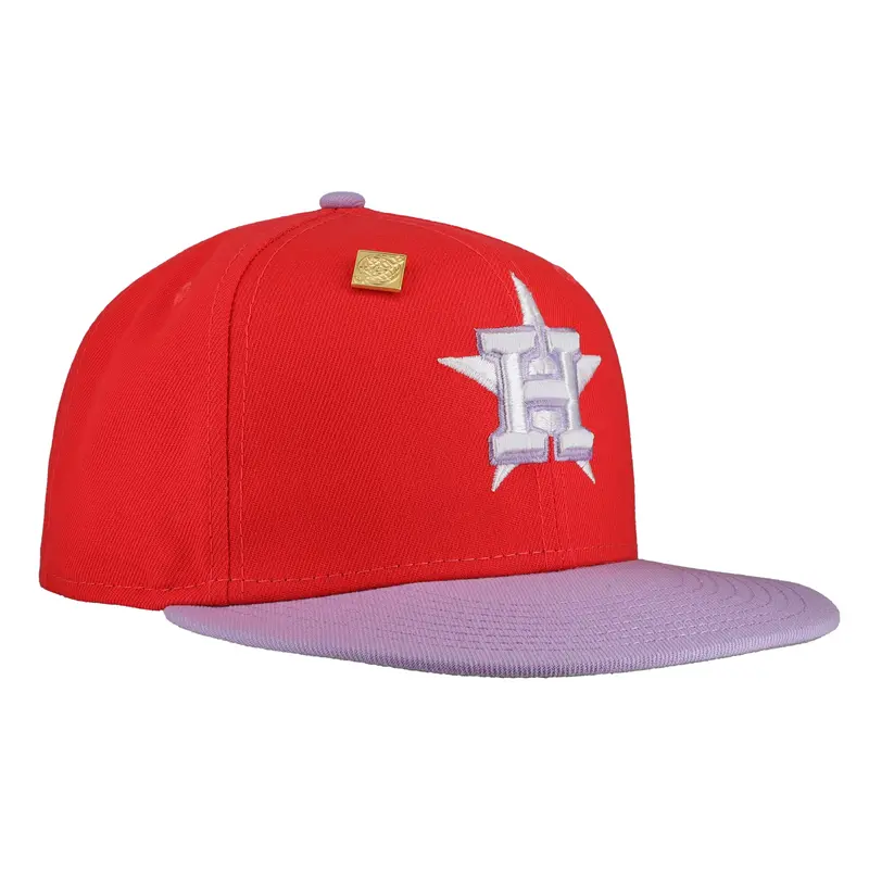 Houston Astros Two-Tone Red Color Pack 59Fifty Fitted Hat