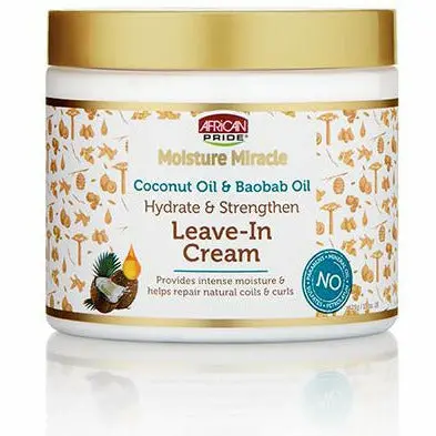 Hydrate & Strengthen Leave-In Cream – African Pride Protein-Infused Repair (15 oz)