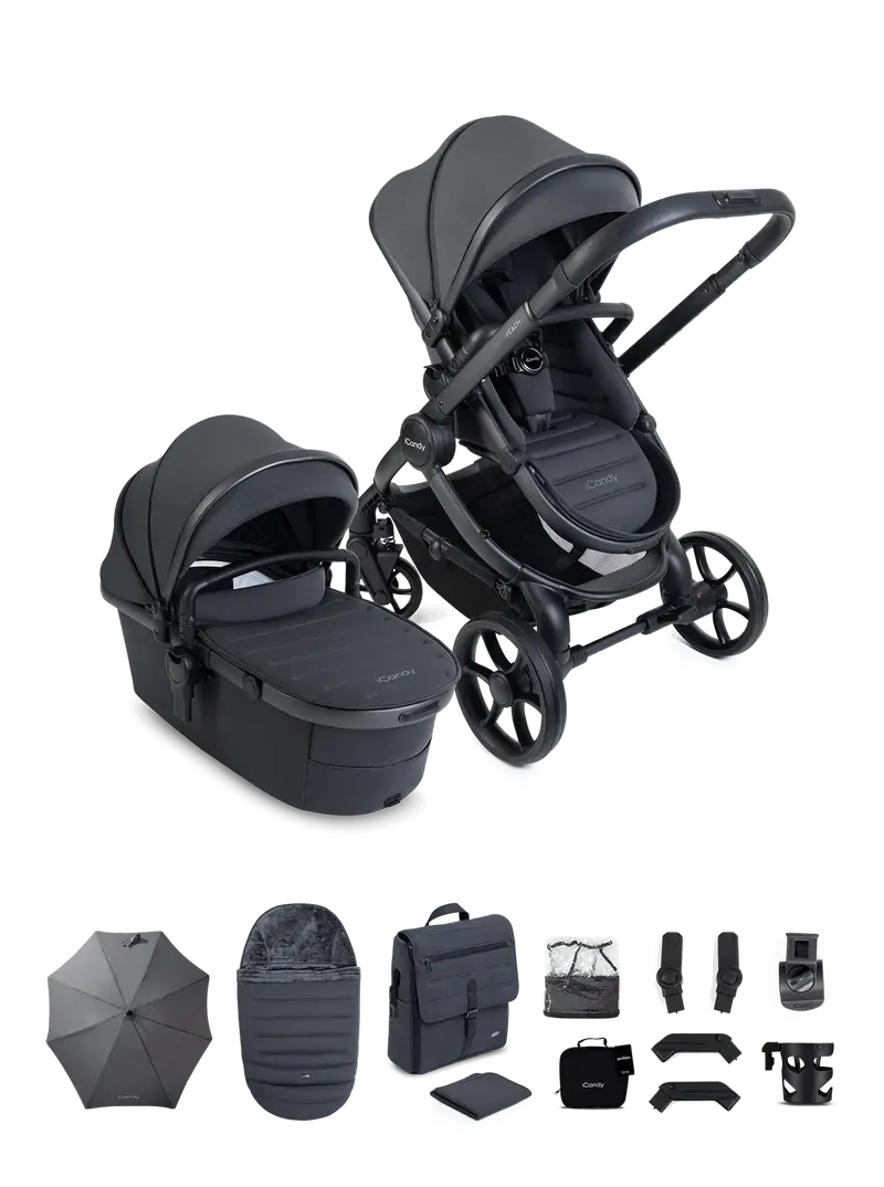 iCandy Peach 8 Complete Travel Bundle – Grey