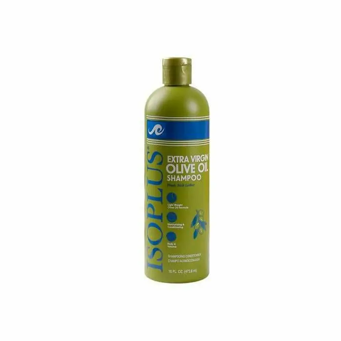 Isoplus Extra Virgin Olive Oil Shampoo – Sulfate-Free Hydrating Cleanser (16 oz)