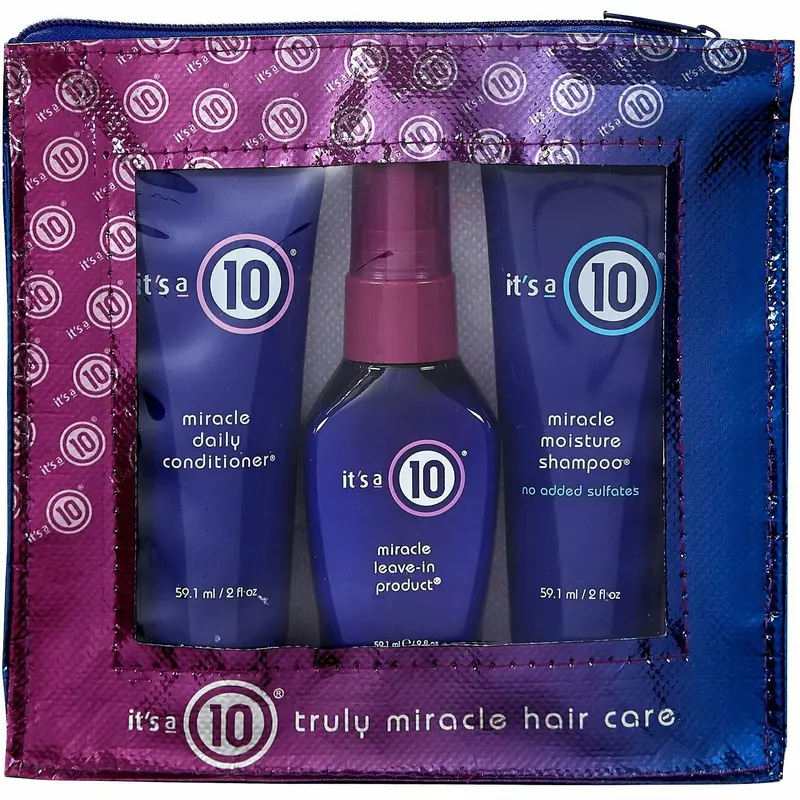 It’s a 10 Miracle Conditioning Travel Kit – Salon-Grade Mini Set