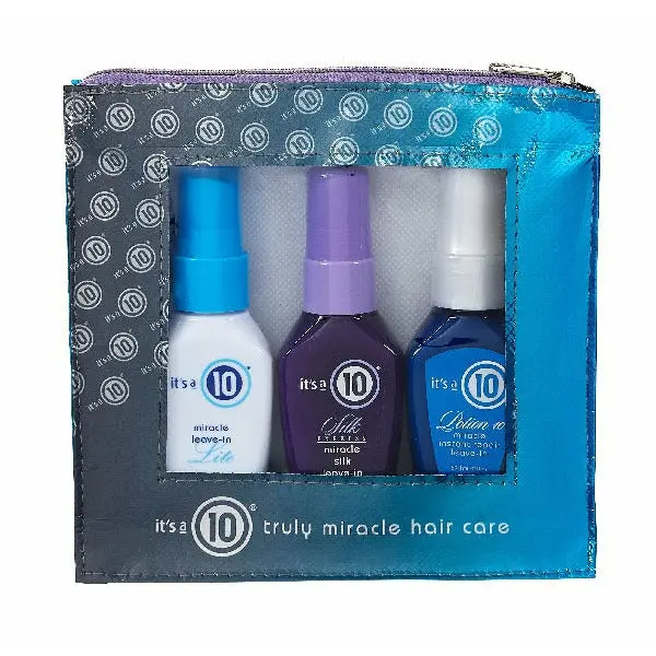 It’s a 10 Miracle Leave-In Travel Collection – Mini Skincare-Inspired Hair Care Set