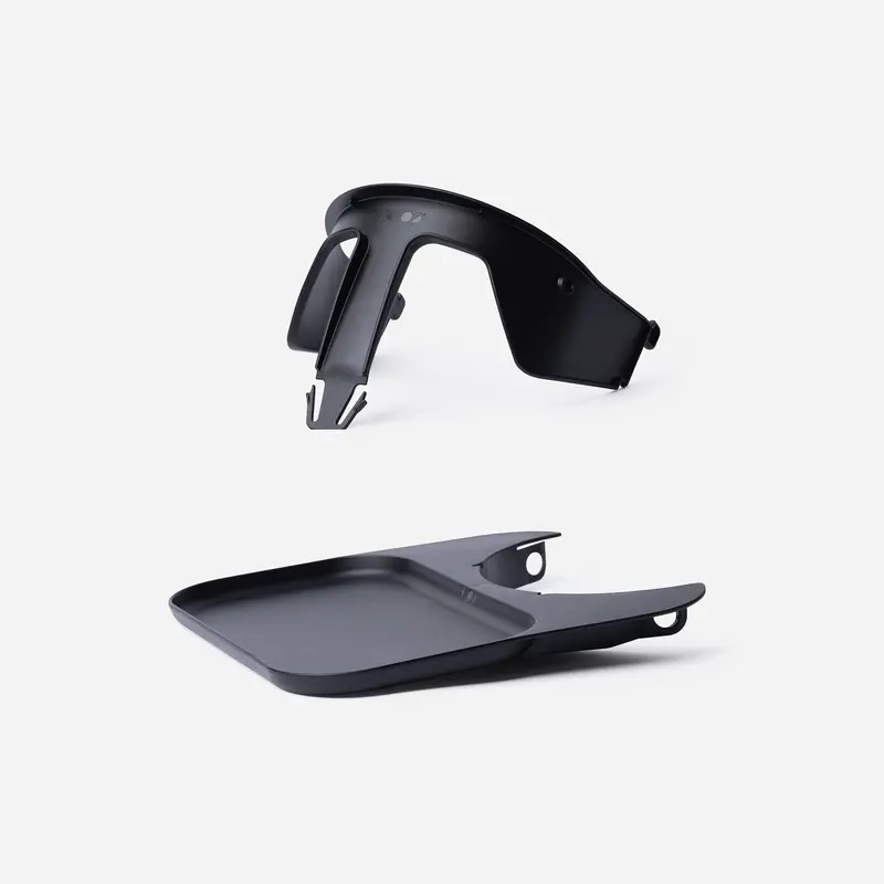 KAOS Klapp Folding Safety Rail and Tray – Charcoal Black