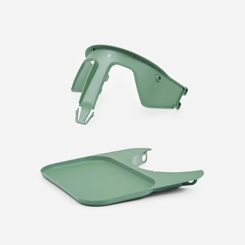 KAOS Klapp Folding Safety Rail and Tray – Mineral Green