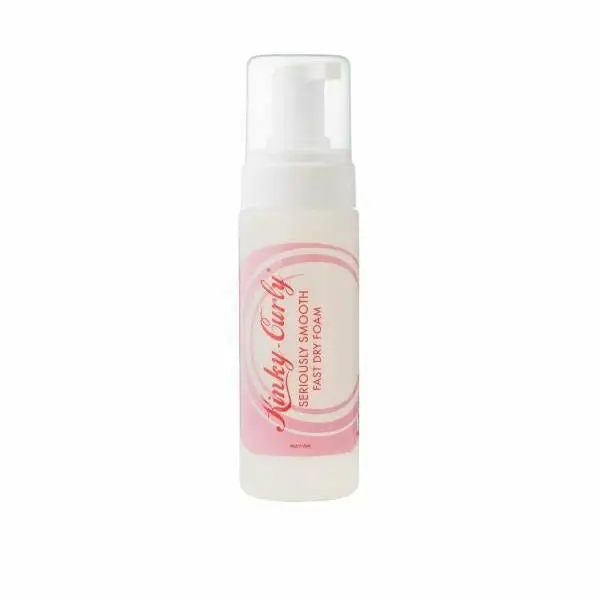 Kinky Curly Fast Dry Foam – 4 oz Lightweight Curl Activating Mousse
