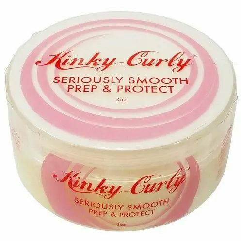 Kinky Curly Seriously Smooth Prep & Protect for Heat Defense & Slip – 3 oz