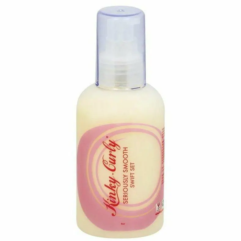 Kinky Curly Seriously Smooth Swift Set for Quick-Dry, Touchable Curls – 6 oz
