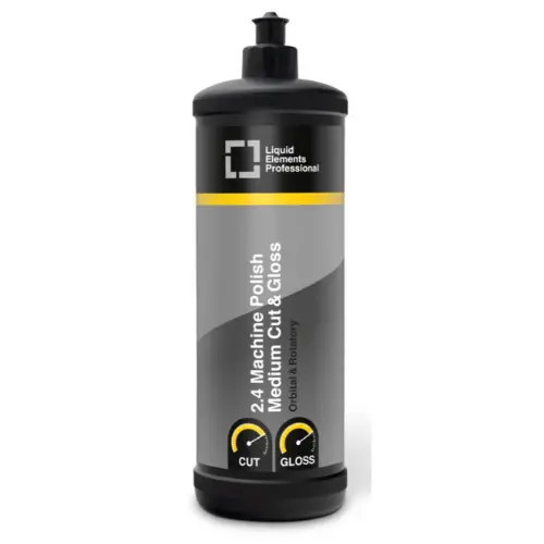 LIQUID ELEMENTS Medium Cut & Gloss Polish (1L) – One-Step Correction and Shine Formula