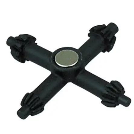 Lisle Small Master Chuck Key – Precision 3/8″ to 1-1/4″ Adjustable Chuck Wrench
