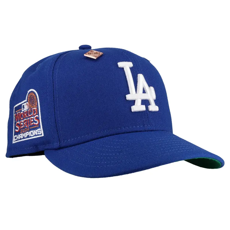 Los Angeles Dodgers 2024 World Series Light Royal Metallic 59Fifty Fitted Cap