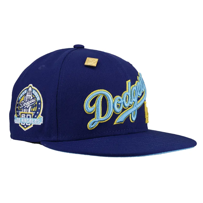 Los Angeles Dodgers Royal Ice 60th Anniversary 59Fifty Fitted Cap
