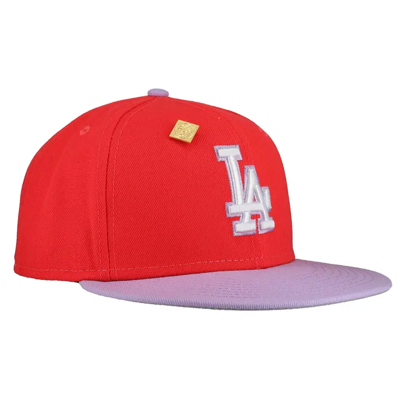 Los Angeles Dodgers Two-Tone Red Color Pack 59Fifty Fitted Cap