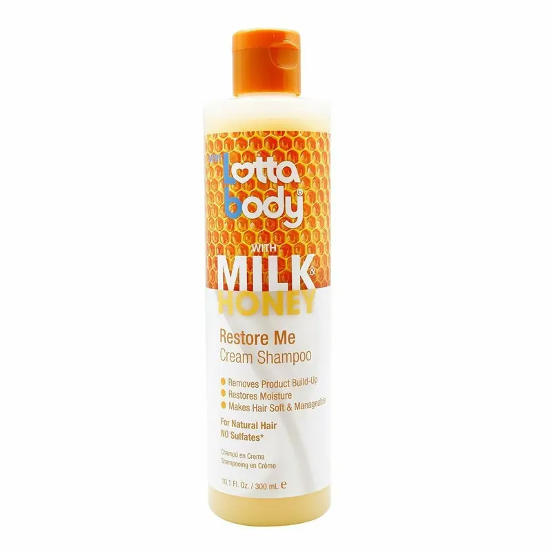 LottaBody Milk & Honey Cream-Based Clarifying Shampoo (10.1 oz)