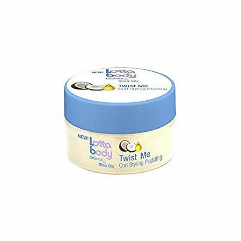 Lottabody Twist Me Curl Styling Pudding for Defined, Flexible Curls
