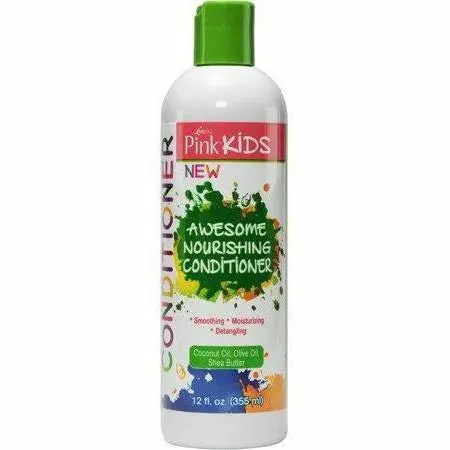 Luster’s Pink Kids Awesome Nourishing Conditioner – Gentle Moisture for Children’s Hair, 12 oz