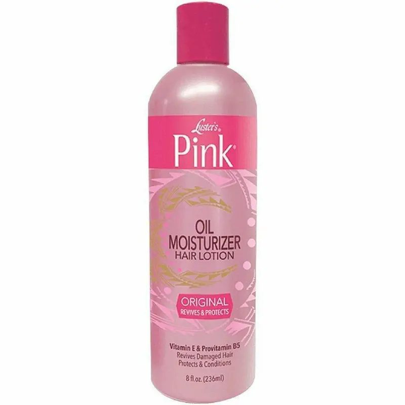 Luster’s Pink Oil Moisturizer – 8 oz Classic Hydrating Lotion for Natural Hair & Scalp