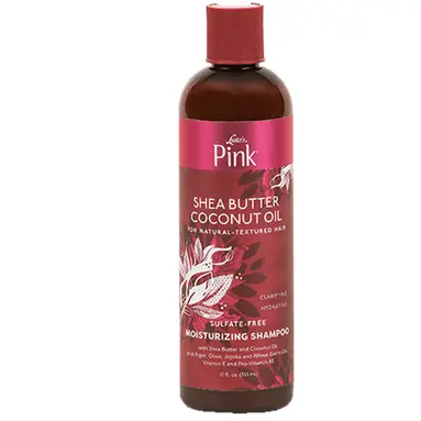 Luster’s Sulfate-Free Moisturizing Shampoo – 12 Fl Oz Gentle Cleanser for Dry Hair