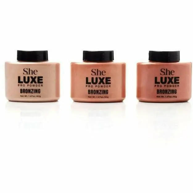 Luxe Pro Bronzing Powder – S.he Cosmetics