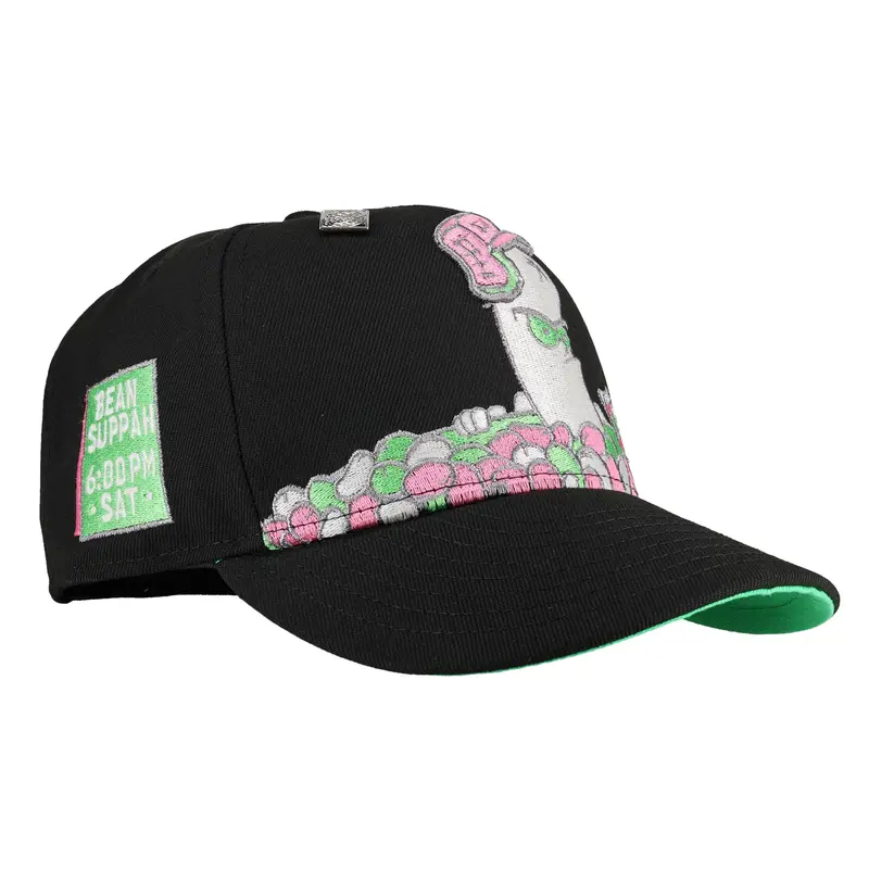 Maine Bean Suppahs Glow Beans Metallic 59Fifty Fitted Cap