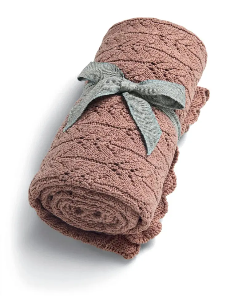 Mamas & Papas Wildflower Knitted Welcome-to-the-World Blanket