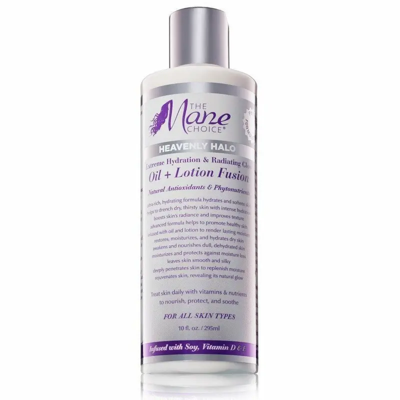 Mane Choice Heavenly Halo Oil-Lotion Fusion – 10 oz Nourishing Moisturizer