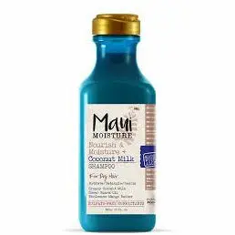Maui Moisture Nourish & Moisture Shampoo for Dry, Coily Hair (13 oz)
