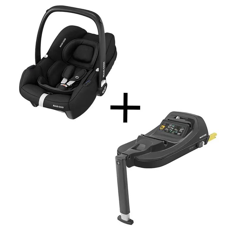 Maxi-Cosi CabrioFix i-Size Infant Car Seat with i-Size Base – Essential Black