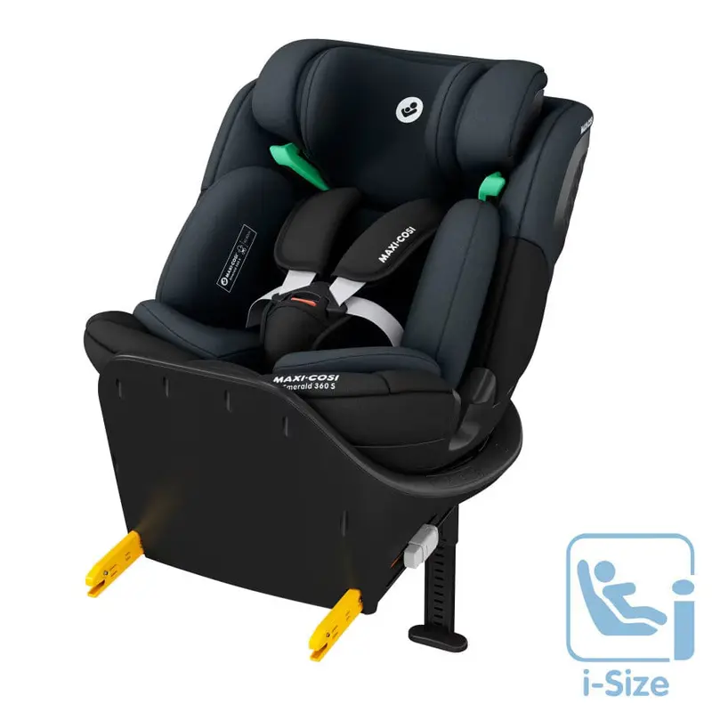 Maxi-Cosi Emerald 360 S Rotating i-Size Car Seat – Tonal Black