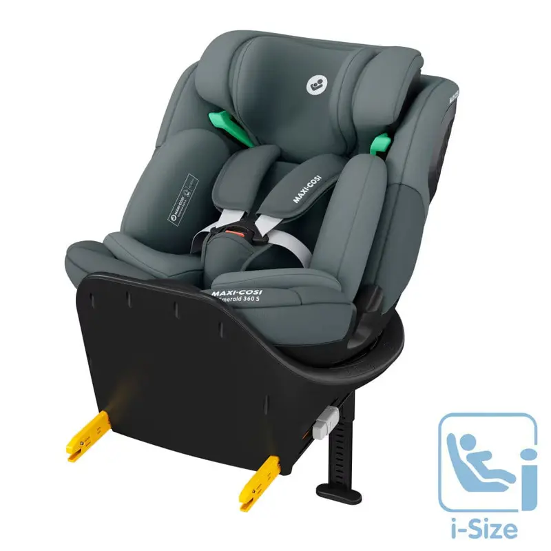 Maxi-Cosi Emerald 360 S Rotating i-Size Car Seat – Tonal Graphite