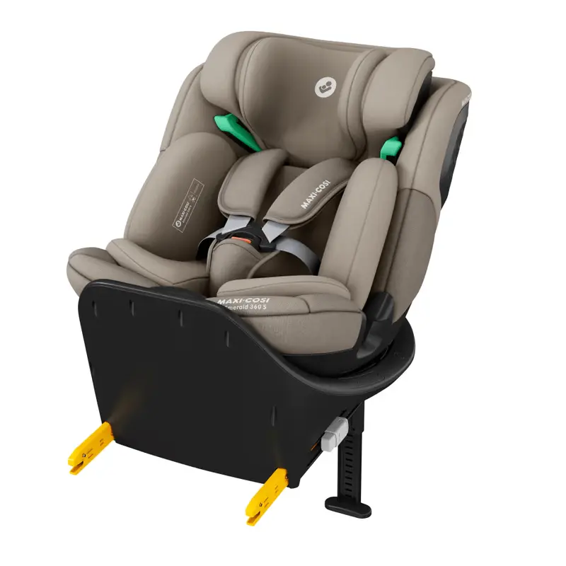 Maxi-Cosi Emerald 360 S Rotating i-Size Car Seat – Tonal Truffle