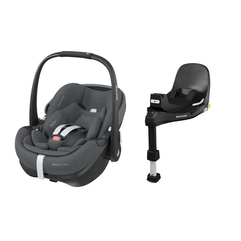 Maxi Cosi Pebble 360 PRO 2 i-Size Car Seat & Base in Twillic Graphite