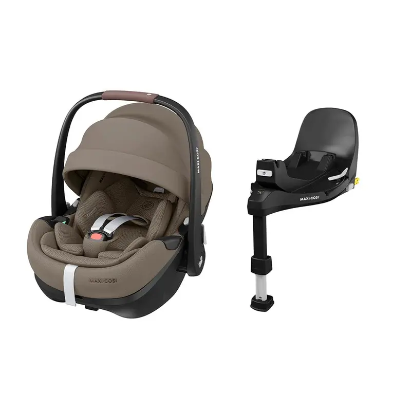 Maxi-Cosi Pebble 360 PRO 2 i-Size Car Seat & Base in Twillic Truffle